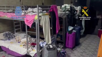 Liberadas 12 víctimas de explotación sexual hacinadas en un sótano en condiciones insalubres de Madrid