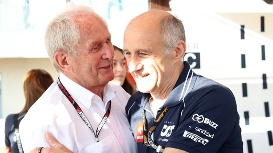 Helmut Marko, con Franz Tost Helmut Marko, con Franz Tost