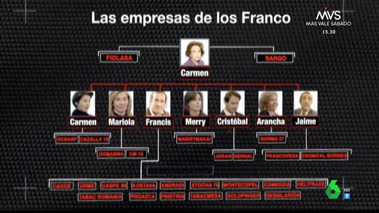 Los negocios de los nietos de Franco: empresas de hostelería, publicidad, inmobiliarias... Los negocios de los nietos de Franco: empresas de hostelería, publicidad, inmobiliarias...