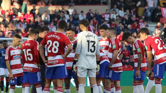 Los jugadores del Granada, en el Nuevo Los Cármenes Los jugadores del Granada, en el Nuevo Los Cármenes