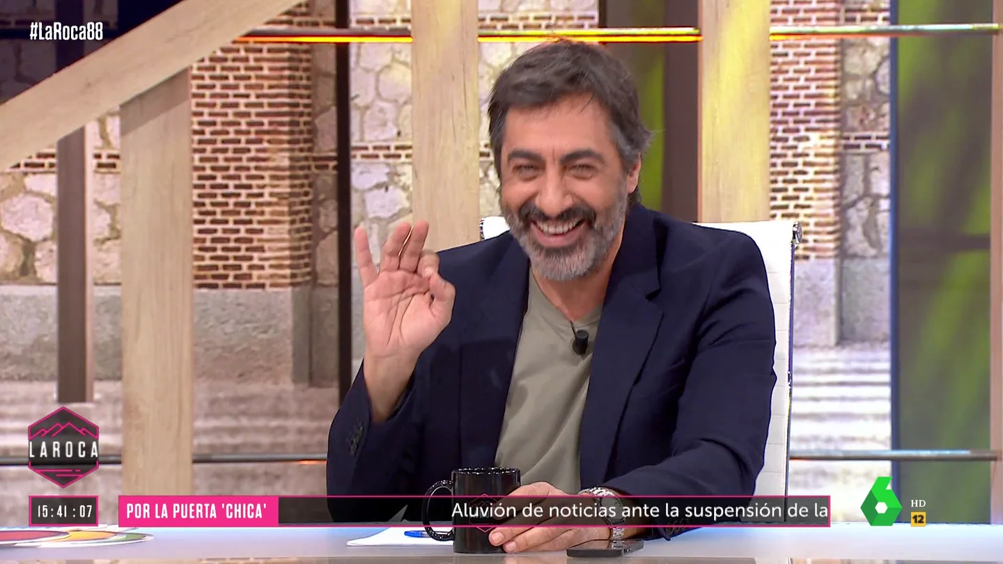 Juan del Val desvela "una intimidad" con Nuria Roca: "¿Da tiempo de contarla?" Juan del Val desvela "una intimidad" con Nuria Roca: "¿Da tiempo de contarla?"