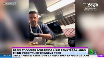 Bradley Cooper planta una food truck en pleno Nueva York y recibe la visita de Irina Shayk y Gigi Hadid