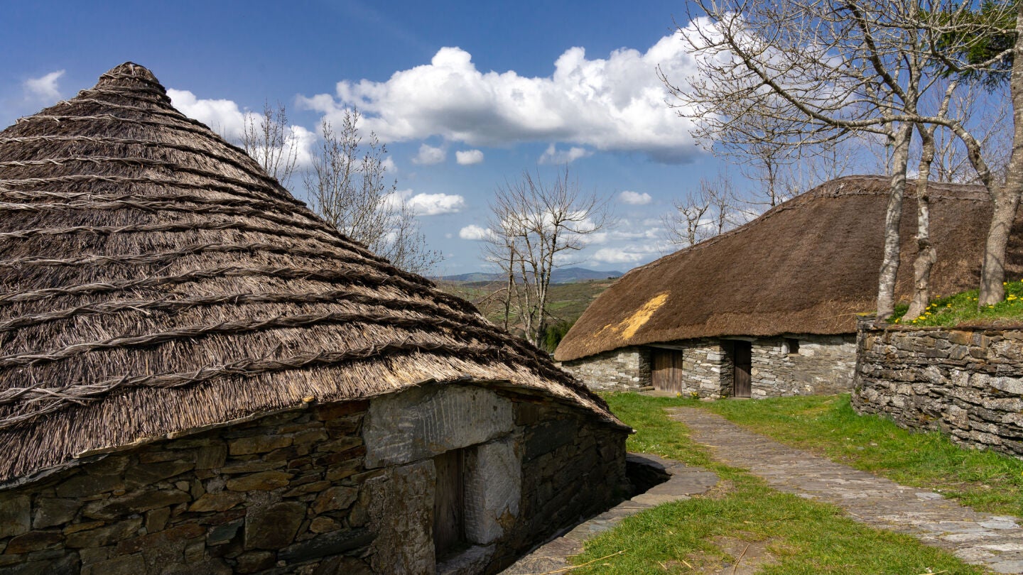 O Cebreiro, pueblo de Lugo