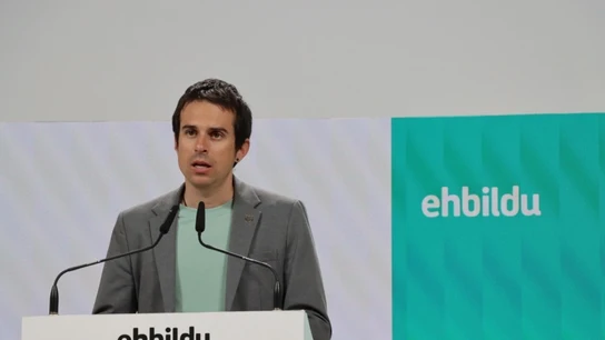 El director de programa de EH Bildu, Pello Otxandiano El director de programa de EH Bildu, Pello Otxandiano