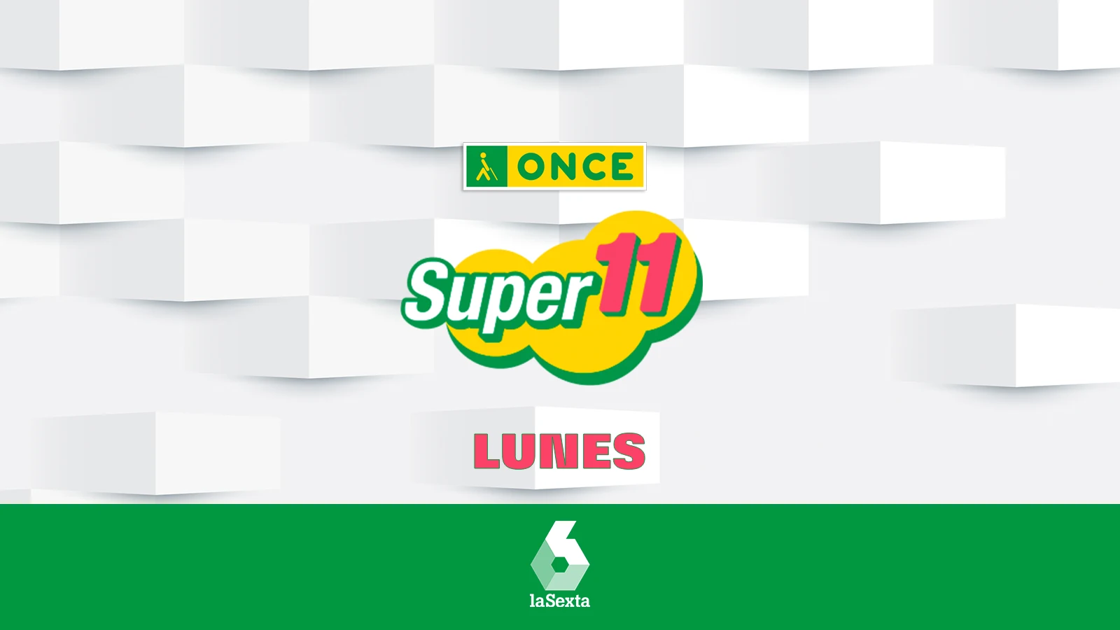 Comprueba los resultados del Super Once de la ONCE del lunes