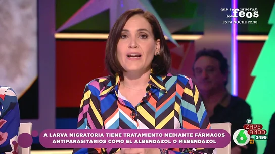 ¿Hay tratamiento contra las larvas migratorias? Boticaria García señala que se utilizan fármacos antiparasitarios ¿Hay tratamiento contra las larvas migratorias? Boticaria García señala que se utilizan fármacos antiparasitarios
