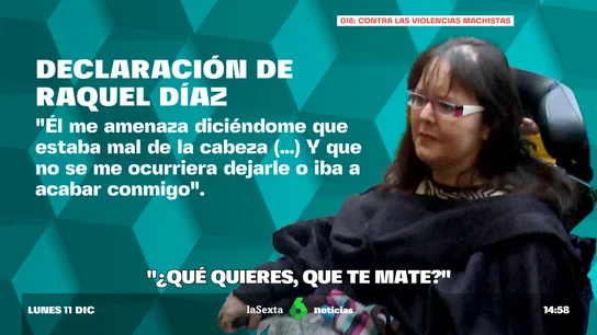 Declaración de Raquel Díaz Declaración de Raquel Díaz