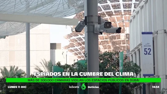 Activistas denuncian el "espionaje" en la Cumbre del Clima de Dubái: "Nos sentimos intimidados" Activistas denuncian el "espionaje" en la Cumbre del Clima de Dubái: "Nos sentimos intimidados"