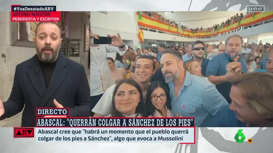Maestre, sobre las declaraciones de Abascal: "Son una muestra de la debilidad en la que se encuentra Vox" Maestre, sobre las declaraciones de Abascal: "Son una muestra de la debilidad en la que se encuentra Vox"