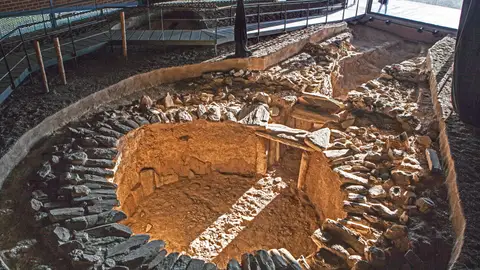 Sepulcro prehistórico de Huerta Montero Sepulcro prehistórico de Huerta Montero