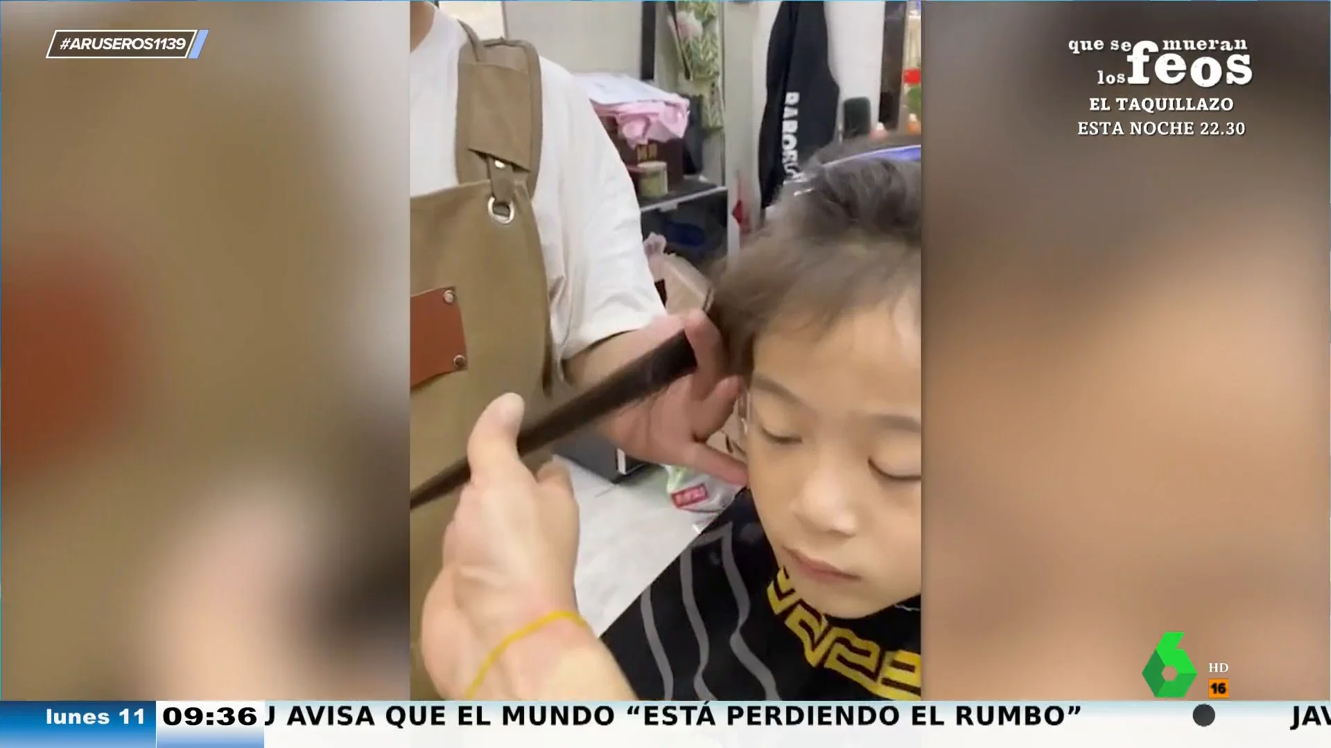 Un niño de 6 años dona su pelo para ayudar a pacientes de quimio: "Felicidades a los padres por darle esta educación"