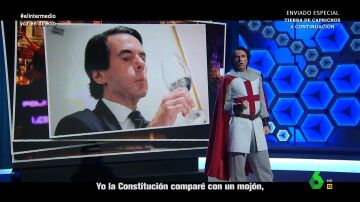 El himno de Aznar contra Sánchez