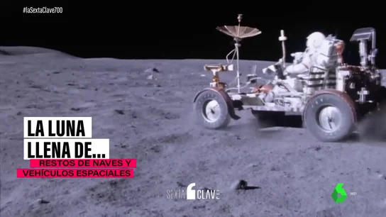 La Luna, llena de basura humana: un enorme vertedero con bolsas fecales, una jabalina y pelotas de golf La Luna, llena de basura humana: un enorme vertedero con bolsas fecales, una jabalina y pelotas de golf