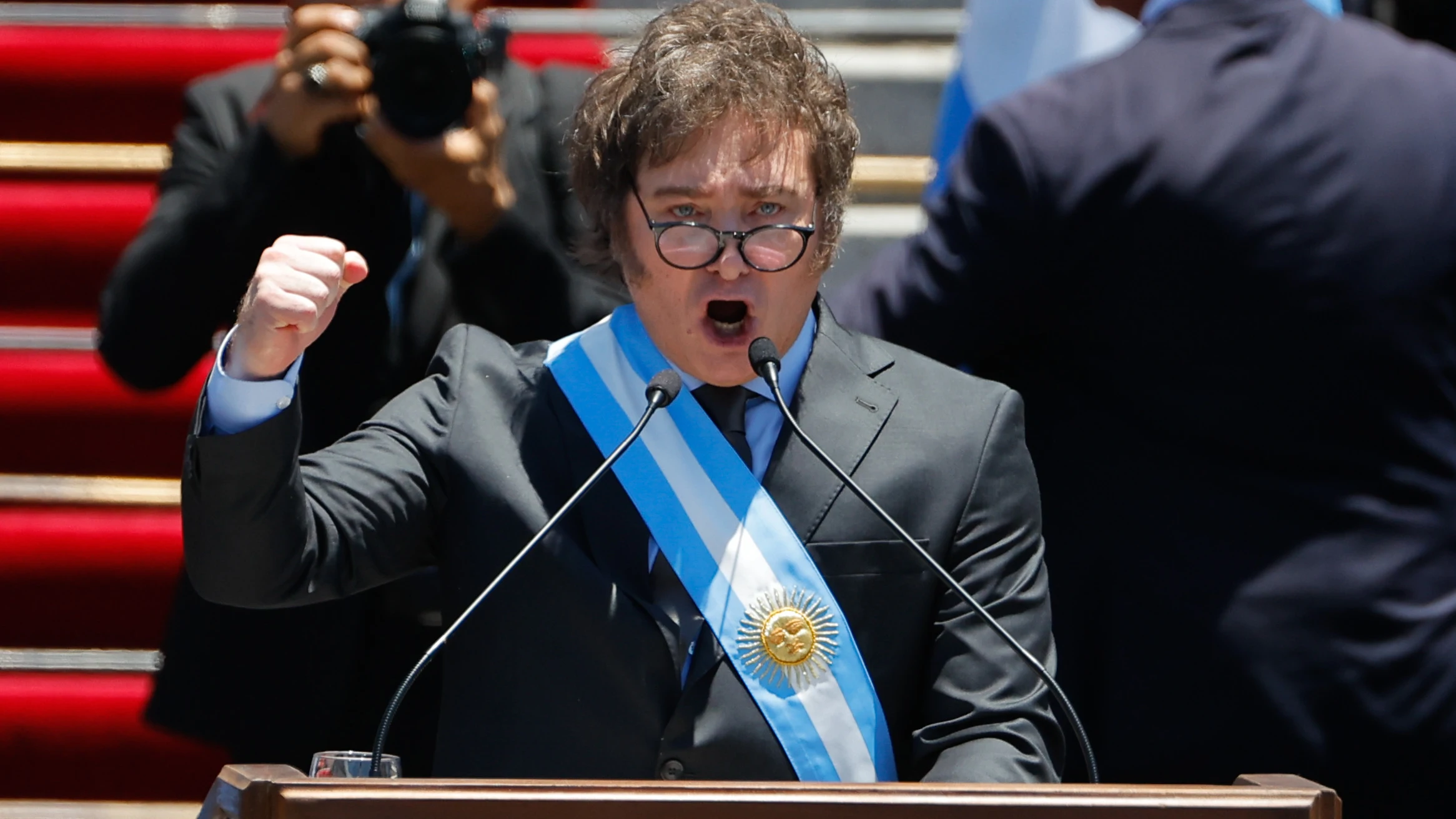 El presidente de Argentina, Javier Milei. 