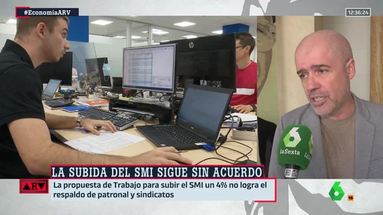 Unai Sordo: "Si la CEOE no mueve su posición, pediremos al Gobierno que suba el SMI por encima del 4%" Unai Sordo: "Si la CEOE no mueve su posición, pediremos al Gobierno que suba el SMI por encima del 4%"