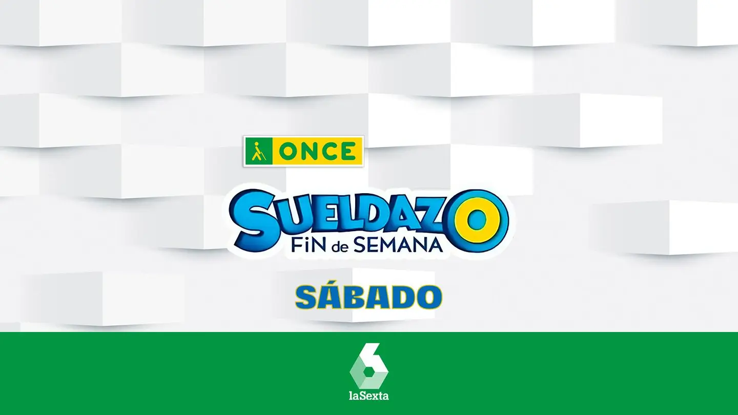 ONCE | Comprueba los resultados del sorteo del Sueldazo del Fin de Semana del sábado ONCE | Comprueba los resultados del sorteo del Sueldazo del Fin de Semana del sábado