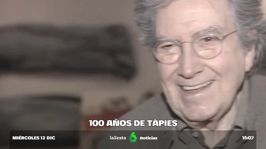 100 años de Antoni Tàpies, el artista barcelonés que sublimó los objetos cotidianos 100 años de Antoni Tàpies, el artista barcelonés que sublimó los objetos cotidianos