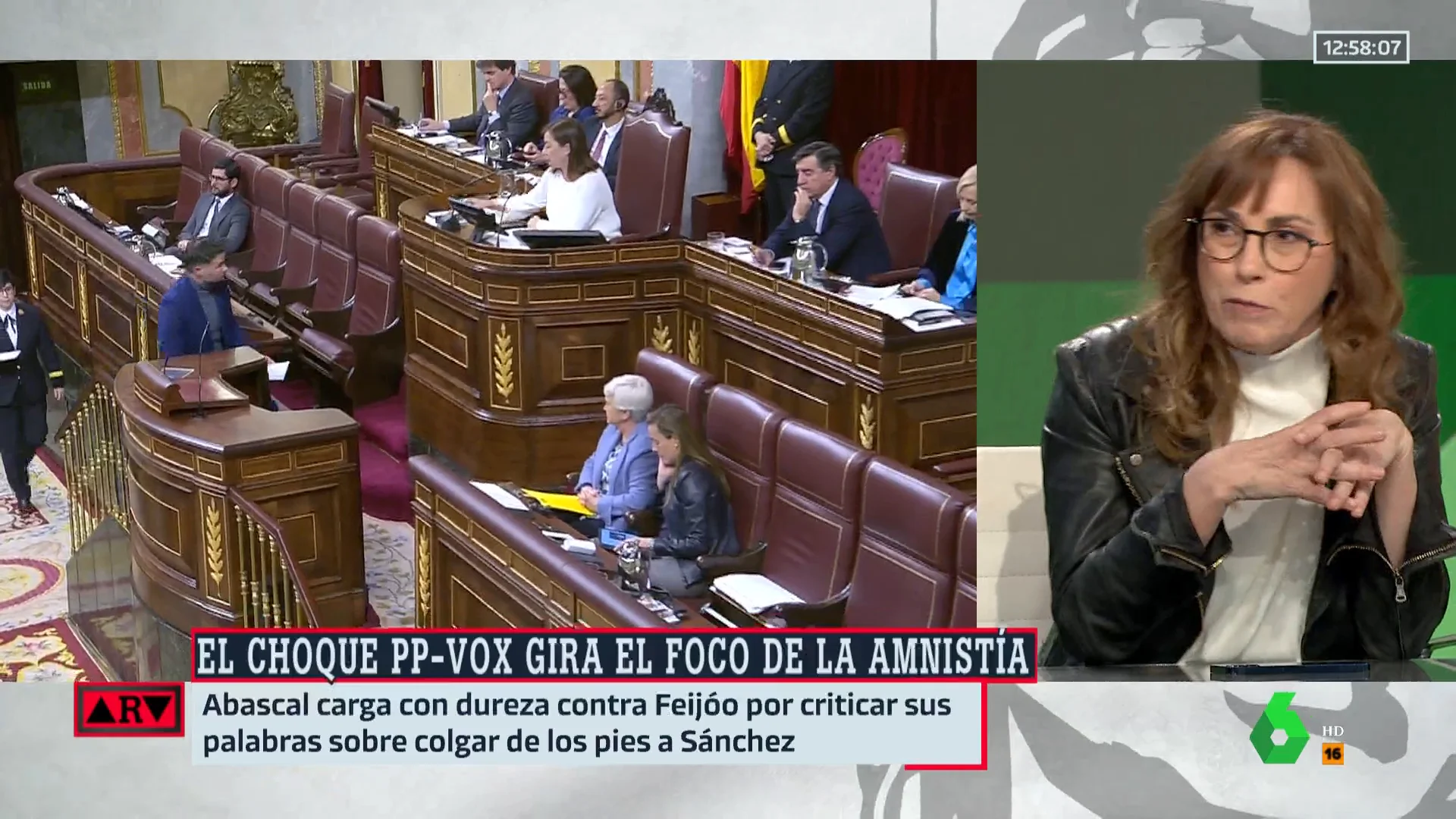 Angélica Rubio califica de "puro teatro" el coque entre PP y Vox