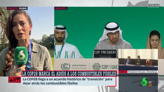El análisis de Nuria Tesón sobre la decisión de la COP28: "No creo que sea la solución que se necesita" El análisis de Nuria Tesón sobre la decisión de la COP28: "No creo que sea la solución que se necesita"