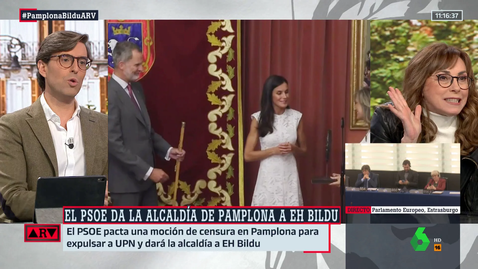 Angélica Rubio, tajante: "Si hay un partido desleal y mentiroso con el PSOE es UPN"