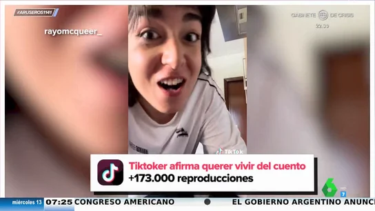 "¿A ti te gusta trabajar 40 horas para ganar mil euros?": la camarera despedida por criticar a su jefe quiere "vivir del cuento" "¿A ti te gusta trabajar 40 horas para ganar mil euros?": la camarera despedida por criticar a su jefe quiere "vivir del cuento"
