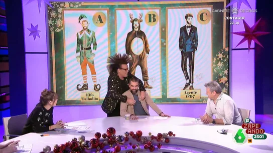 La artística propuesta de Torito a Dani Mateo para su look de nochevieja La artística propuesta de Torito a Dani Mateo para su look de nochevieja