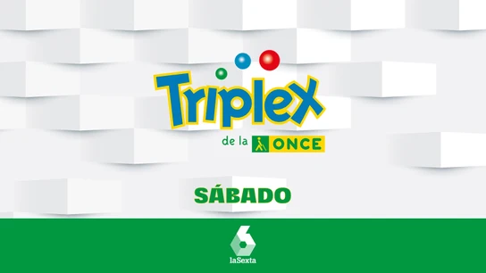 Consulta los números premiados de los tres sorteos del Triplex de la ONCE del sábado Consulta los números premiados de los tres sorteos del Triplex de la ONCE del sábado