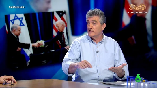 Guillermo Fesser sobre el impacto en EEUU del conflicto en Gaza: "La cosa es tan profunda que Biden lo tiene jodido" Guillermo Fesser sobre el impacto en EEUU del conflicto en Gaza: "La cosa es tan profunda que Biden lo tiene jodido"