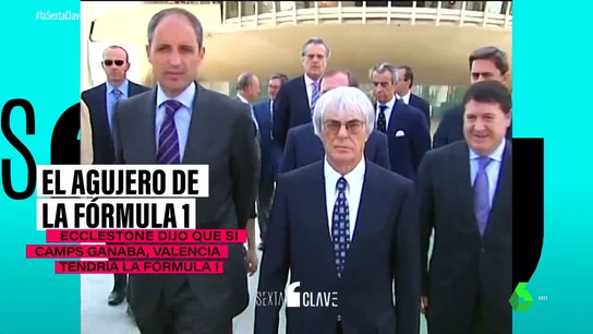 El agujero valenciano de la Fórmula 1: la promesa de Camps se saldó con más de 300 millones de euros de deuda para la Generalitat Valenciana El agujero valenciano de la Fórmula 1: la promesa de Camps se saldó con más de 300 millones de euros de deuda para la Generalitat Valenciana
