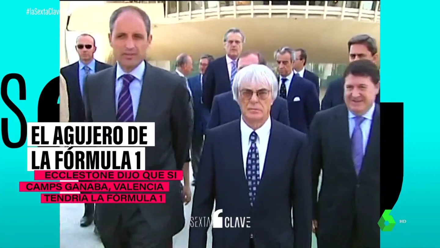 El agujero valenciano de la Fórmula 1: la promesa de Camps se saldó con más de 300 millones de euros de deuda para la Generalitat Valenciana El agujero valenciano de la Fórmula 1: la promesa de Camps se saldó con más de 300 millones de euros de deuda para la Generalitat Valenciana