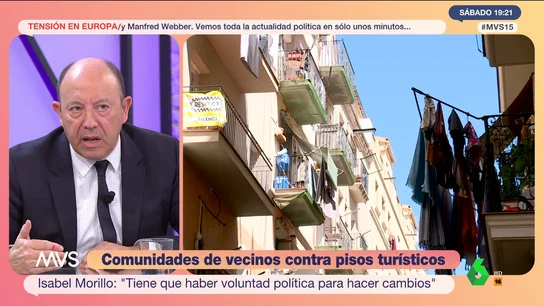 Bernardos, a favor de los pisos turísticos porque responden "a una demanda": "El precio del hotel sale por un ojo de la cara" Bernardos, a favor de los pisos turísticos porque responden "a una demanda": "El precio del hotel sale por un ojo de la cara"