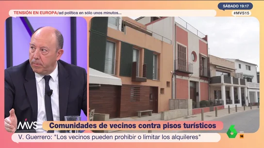 La recomendación de Gonzalo Bernardos para prohibir pisos turísticos en una comunidad: "La clave es el administrador" La recomendación de Gonzalo Bernardos para prohibir pisos turísticos en una comunidad: "La clave es el administrador"