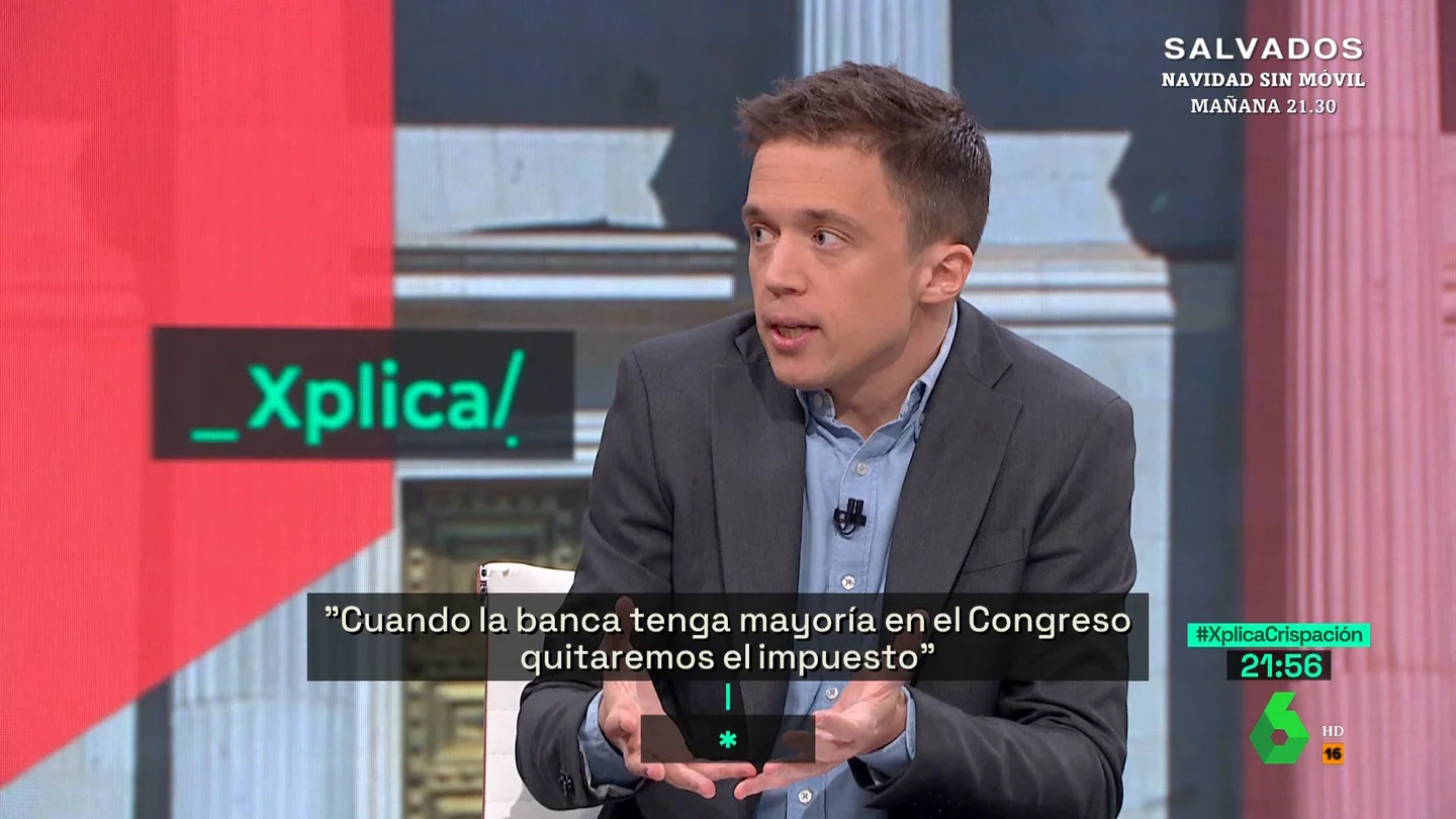 La defensa de Errejón por el impuesto a las energéticas La defensa de Errejón por el impuesto a las energéticas