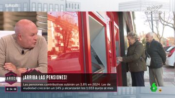 Damián Rodríguez, de COESPE: "La subida de las pensiones no es suficiente, porque los precios han subido mucho más"