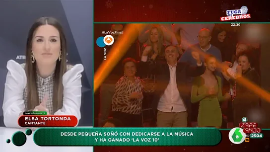 Elsa Tortonda, ganadora de La Voz 2023: "Para mi pensar en ganar era muy complicado" Elsa Tortonda, ganadora de La Voz 2023: "Para mi pensar en ganar era muy complicado"