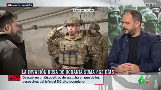Los motivos de la tensión entre Zelenski y el jefe del Ejército de Ucrania (Alberto Sicilia) Los motivos de la tensión entre Zelenski y el jefe del Ejército de Ucrania (Alberto Sicilia)