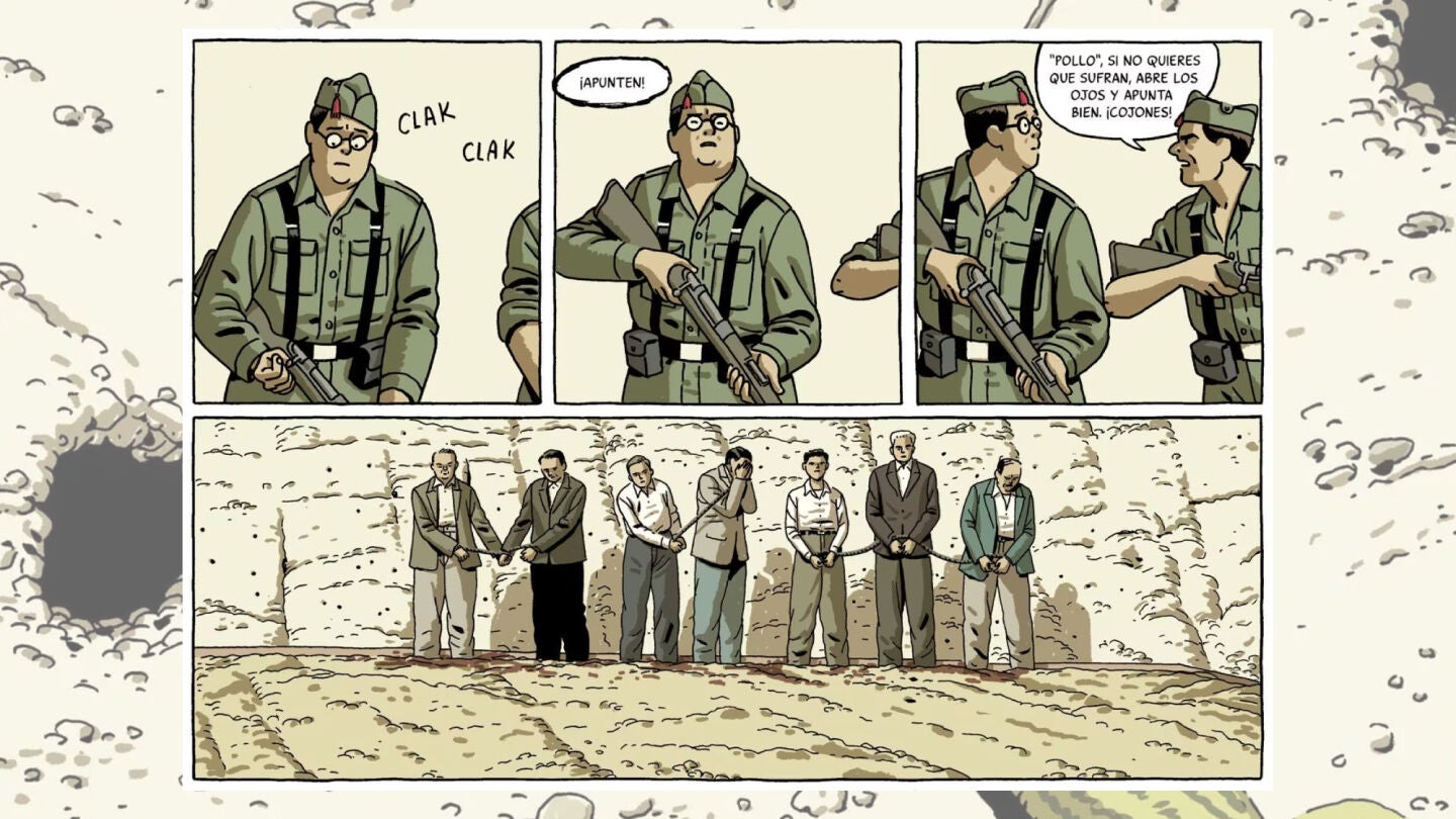 Ilustraci&oacute;n de 'El abismo del olvido', de Paco Roca y Rodrigo Terrasa