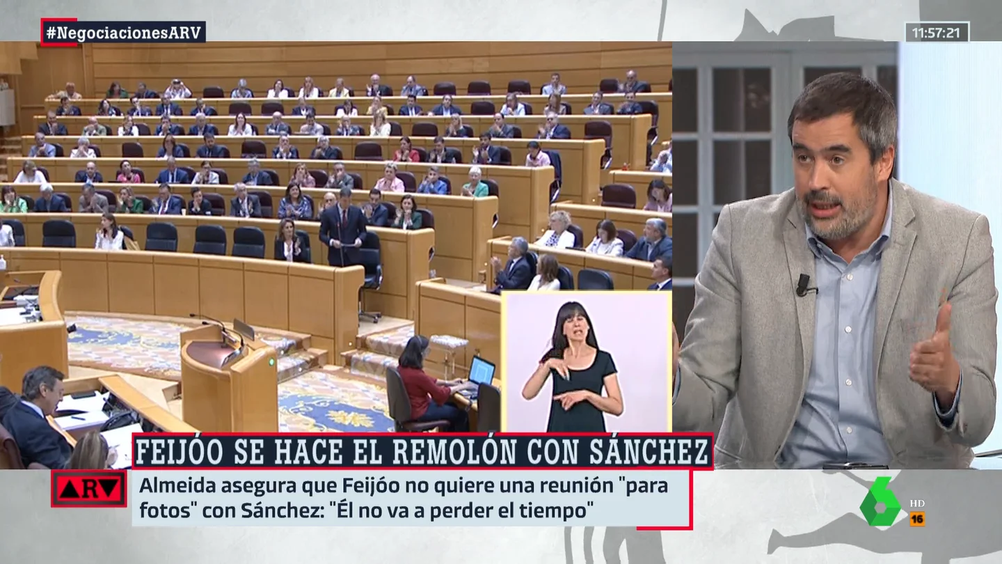 El resumen de Cué de la postura del PP sobre el 'lawfare': "No existe salvo que me afecte a mí" El resumen de Cué de la postura del PP sobre el 'lawfare': "No existe salvo que me afecte a mí"