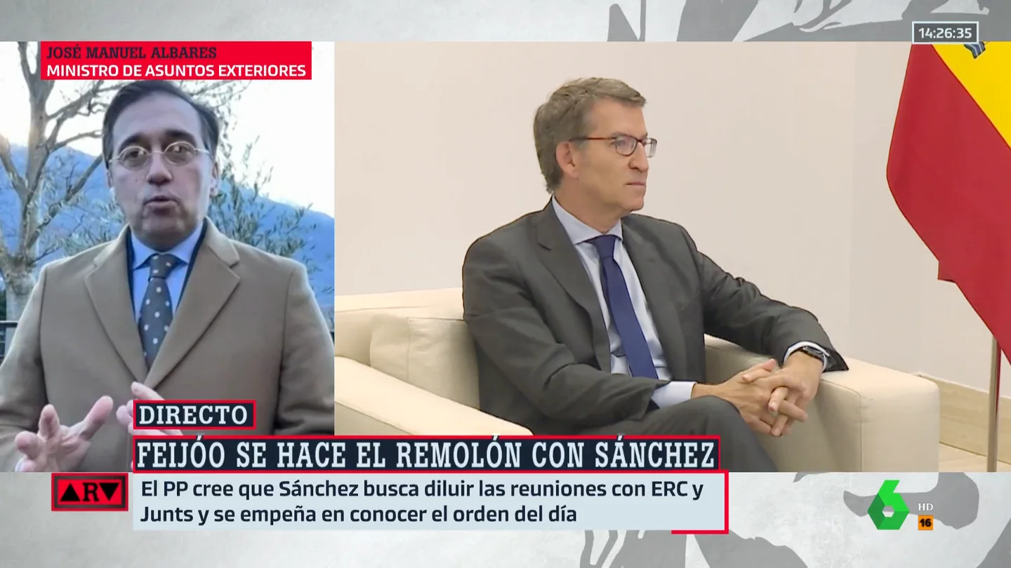 El mensaje de Albares al PP: "El tiempo de la campaña electoral ya pasó, es tiempo de dialogar" El mensaje de Albares al PP: "El tiempo de la campaña electoral ya pasó, es tiempo de dialogar"