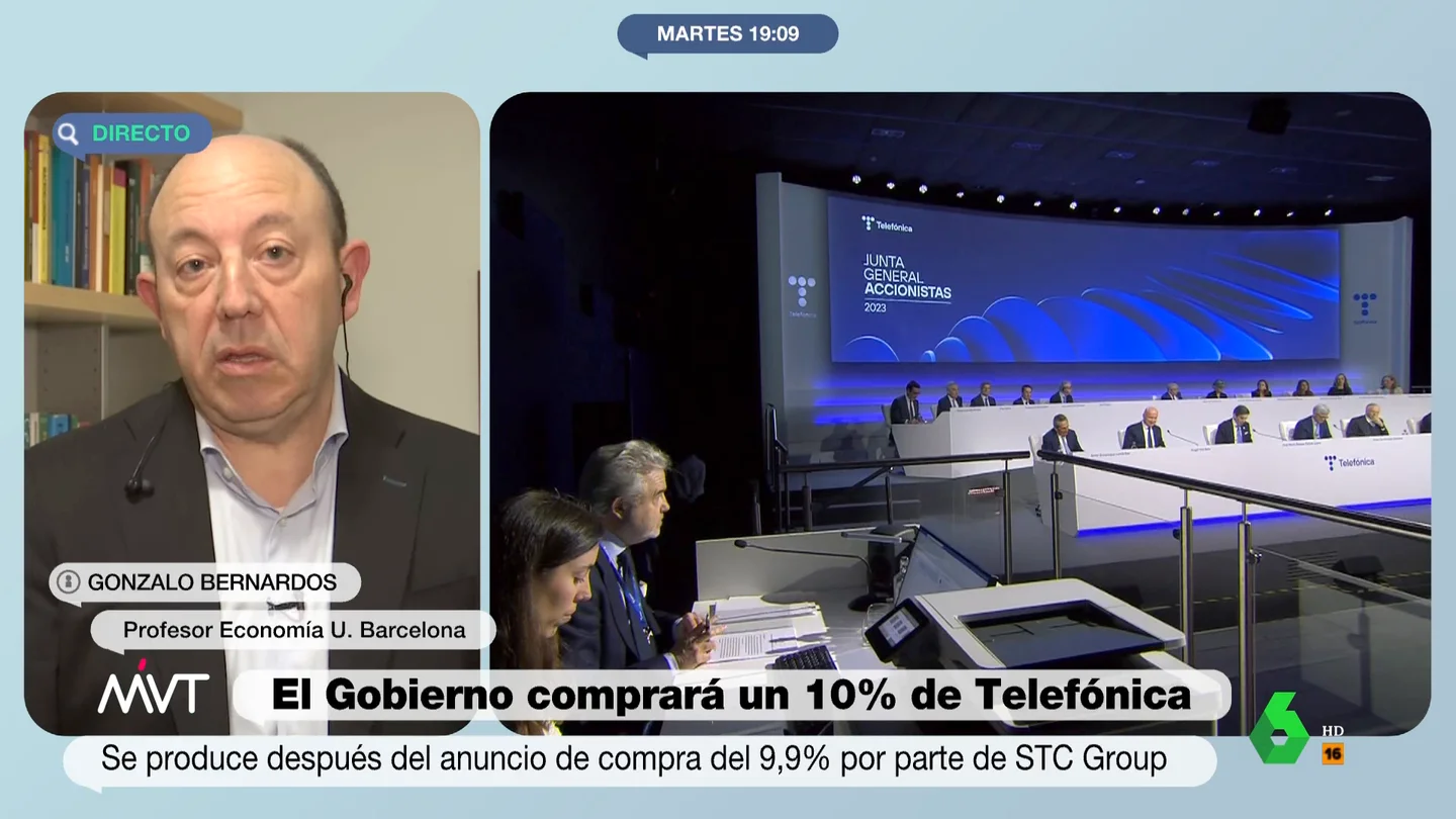 MVT Gonzalo Bernardos: "La clave es que no haya ningún representante del Estado saudí en el consejo de administración" MVT Gonzalo Bernardos: "La clave es que no haya ningún representante del Estado saudí en el consejo de administración"