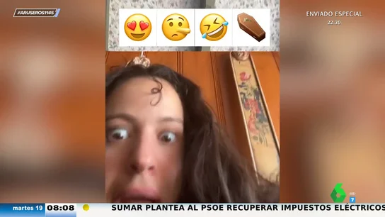 La divertida y viral reacción de Rosalía con el filtro de Instagram que pronostica qué te pasará en 2024  La divertida y viral reacción de Rosalía con el filtro de Instagram que pronostica qué te pasará en 2024