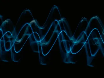 Una onda de audio Una onda de audio