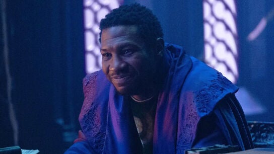 Jonathan Majors como Kan el Conquistador en una escena de la segunda temporada de 'Loki'.