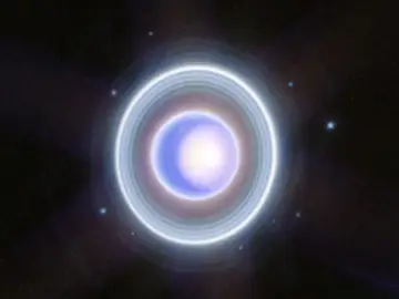 El James Webb captura una imagen inédita de Urano con sus 13 anillos El James Webb captura una imagen inédita de Urano con sus 13 anillos