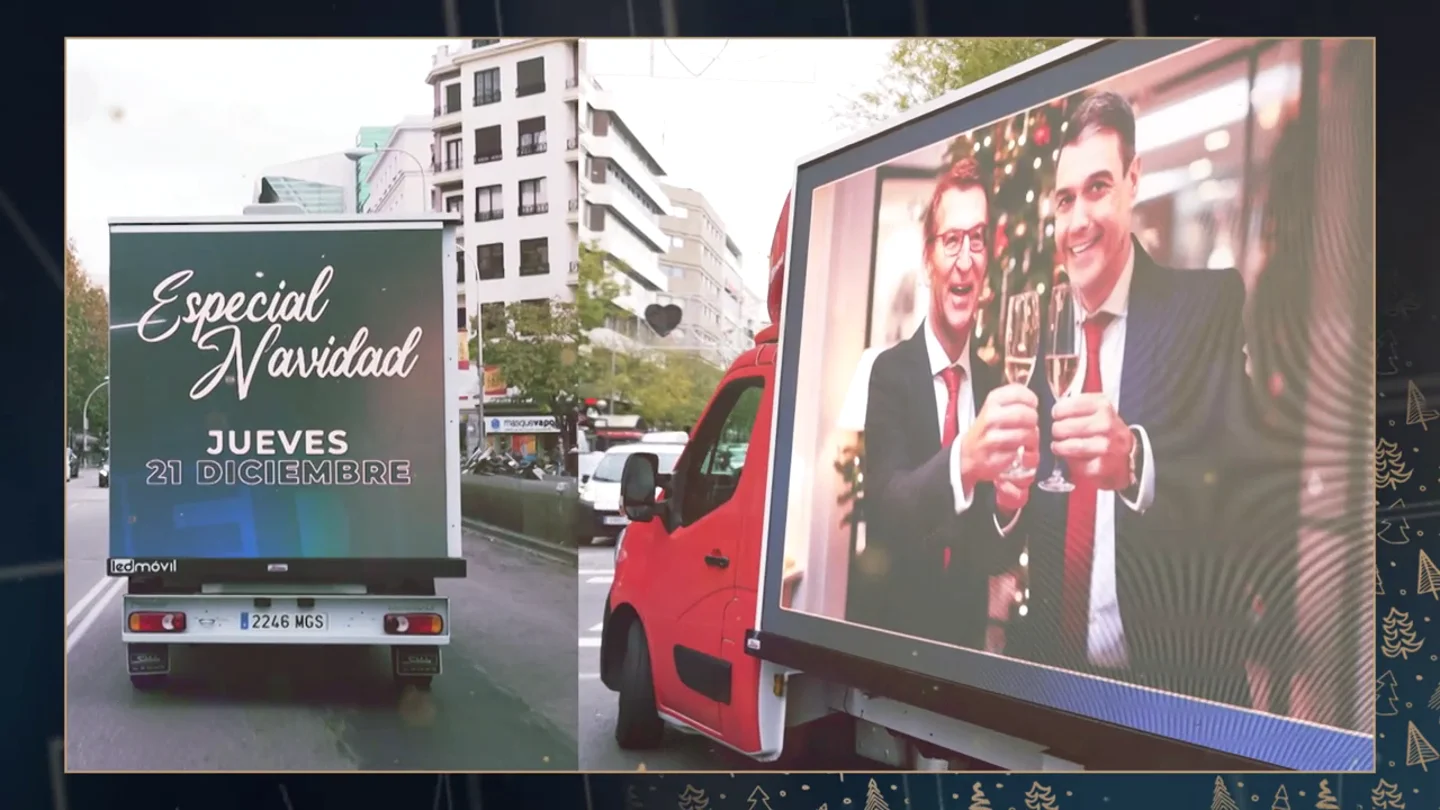 El Intermedio reivindica el amor y la concordia entre nuestros políticos este jueves en un especial de Navidad El Intermedio reivindica el amor y la concordia entre nuestros políticos este jueves en un especial de Navidad