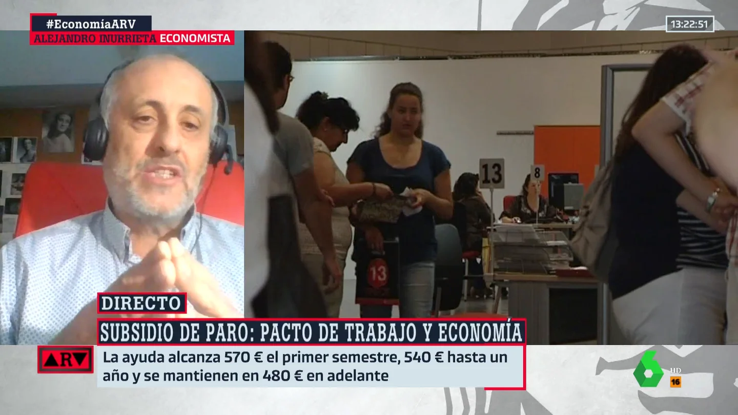 ¿Cómo afecta realmente al paro esta reforma del subsidio? Alejandro Inurrieta lo analiza ¿Cómo afecta realmente al paro esta reforma del subsidio? Alejandro Inurrieta lo analiza