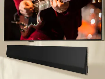 El diseño ultra delgado de su barra de sonido El diseño ultra delgado de su barra de sonido