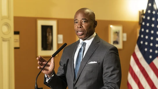 Imagen de archivo del alcalde de Nueva York, Eric Adams. Imagen de archivo del alcalde de Nueva York, Eric Adams.