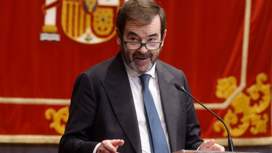 El presidente del CGPJ, Vicente Guilarte, en la entrega de los XVI premios anuales del Foro Justicia y Discapacidad/ EFE/ Aitor Martin