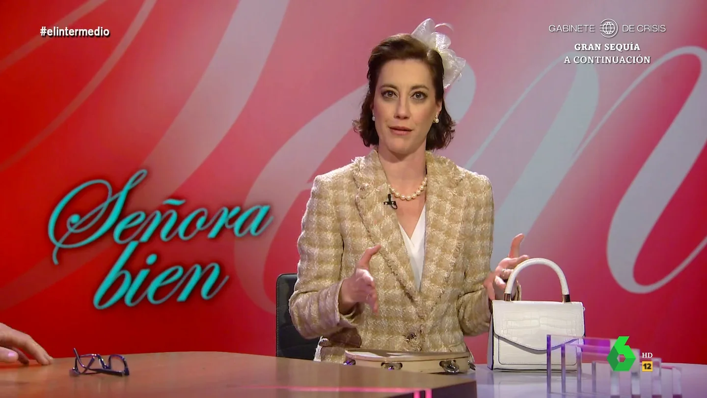 La 'señora bien' de El Intermedio aplaude que PP y Vox quieran "defender España" con 100.000 euros de dinero público La 'señora bien' de El Intermedio aplaude que PP y Vox quieran "defender España" con 100.000 euros de dinero público